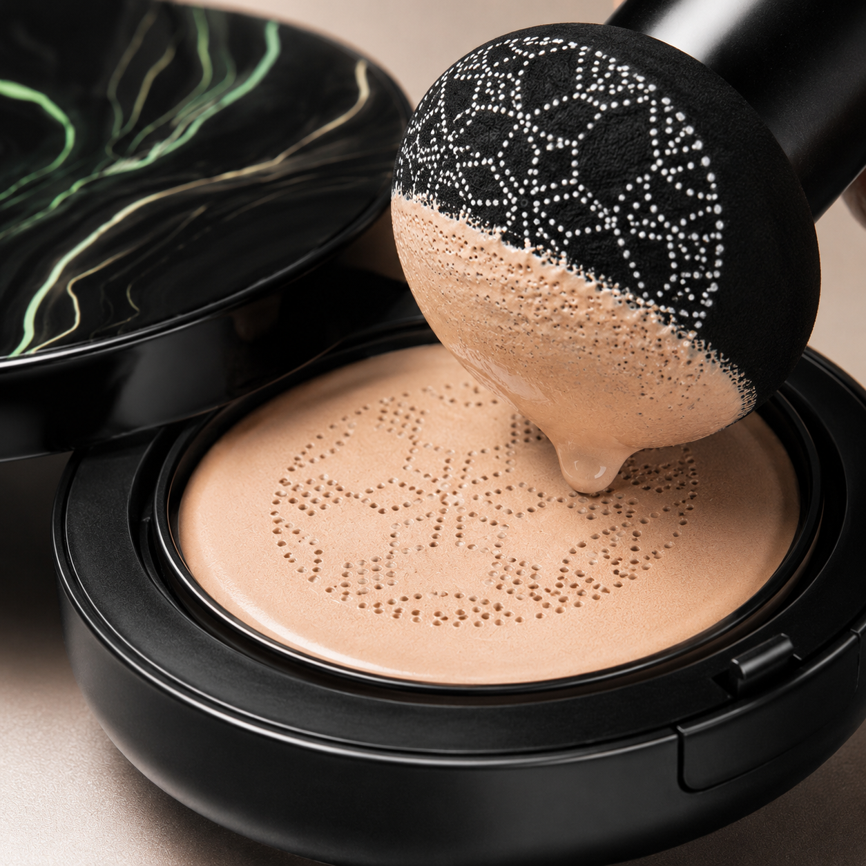 Base de Maquillaje Moisture Cushion — Cobertura Natural
