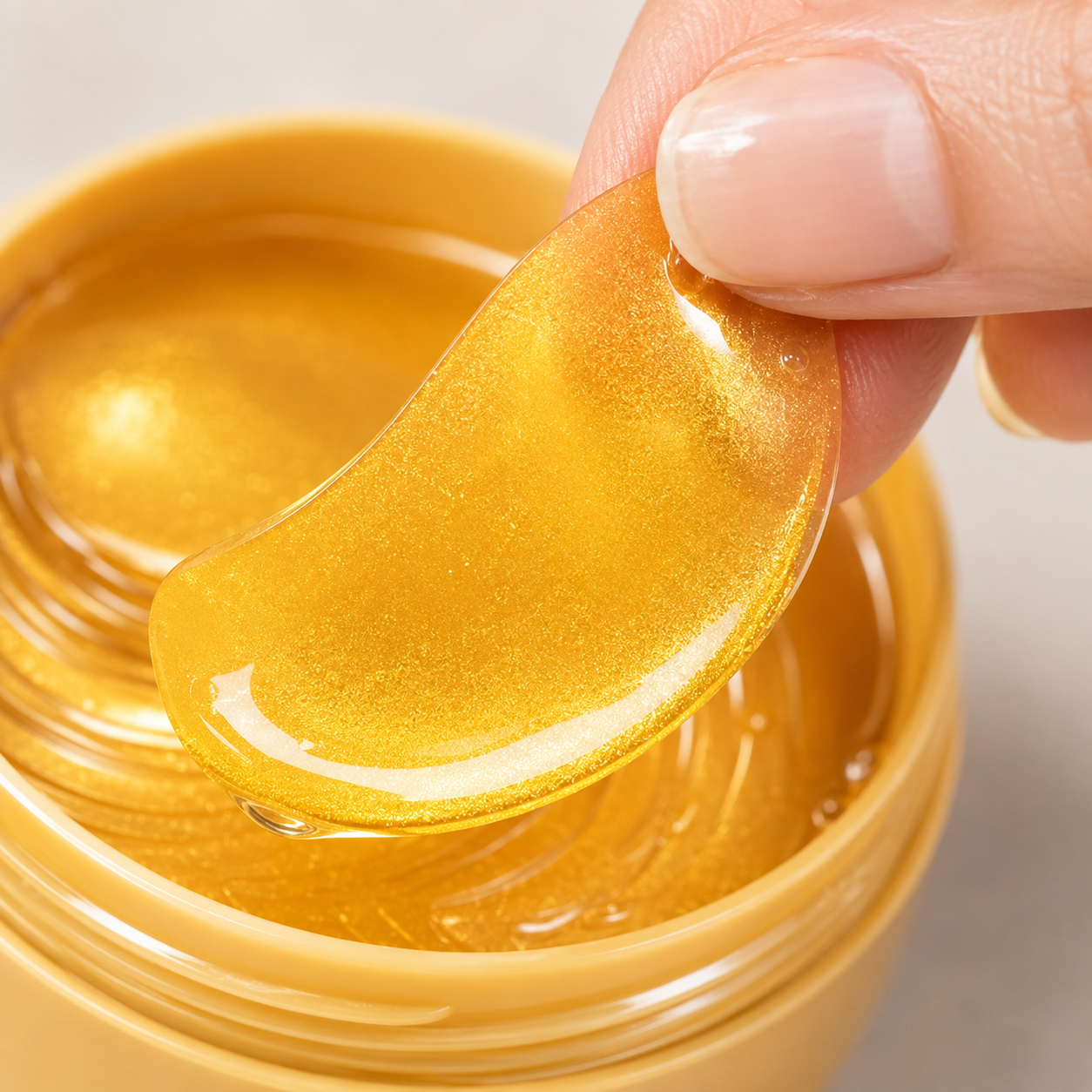 Parches de Ojos Oro Bioaqua — Contorno con Colágeno